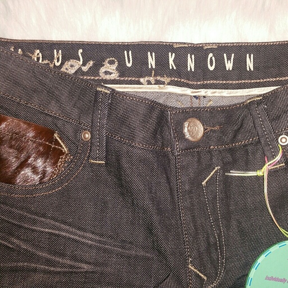 "BLAZING SADDLES" HORSEHAIR JEANS - Picture 2 of 4